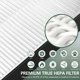 thumbnail image 4 of El paquete de 2 filtros de repuesto HEPA está disponible para el purificador de aire Filtrete, 4 of 8