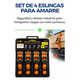 thumbnail image 2 of Set 4 Correas de Amarre con Trinquete (5m x 25mm) - Máxima Seguridad 350/700kg, 2 of 7