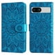 thumbnail image 3 of Funda tipo cartera FOXDOCK para Google Pixel 7A , diseño girasol en relieve, cuero PU, cierre magnético, soporte y tarjetero, 3 of 5