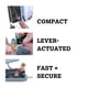 thumbnail image 4 of Conectores de empalme WAGO 221-413 LEVER-NUTS® de 3 conductores x50, 4 of 7