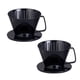 thumbnail image 1 of Cono para Preparar Café Fino Número 1 Negro Juego de 2, 1 of 6