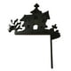 thumbnail image 1 of Letrero Esquina Puerta Halloween Negro, 1 of 3