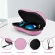 thumbnail image 4 of Funda para gafas de sol Fintie Hard EVA Shell a prueba de golpes, rosa, 4 of 9