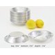 thumbnail image 2 of Moldes para tartas desechables y reutilizables de aluminio de alta resistencia, 6 pequeños, 2 of 4