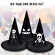 thumbnail image 5 of Kit XXL de gorro de bruja LINAYE para decoración de Halloween, +12 sombreros, 5 of 6