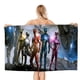 thumbnail image 1 of Power Rangers Toalla de playa de secado rápido con diseño temático, regalo para mujeres y niñas, ideal para cumpleaños, fans, amantes de la música, uso en la playa o al aire libre, 78 × 180 cm, 1 of 6