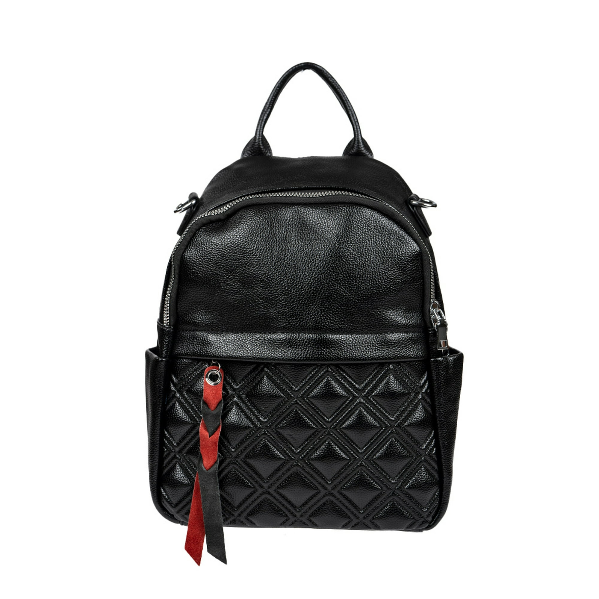 Todopiel - Mochila Cuero Cru42 Negro