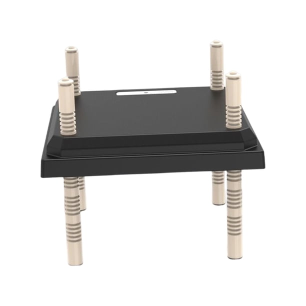 Calentador eléctrico de placa calefactora para criadora, almohadilla calefactora de seguridad para gallinero, altura ajustable, fácil de instalar para Negro 307x307cm