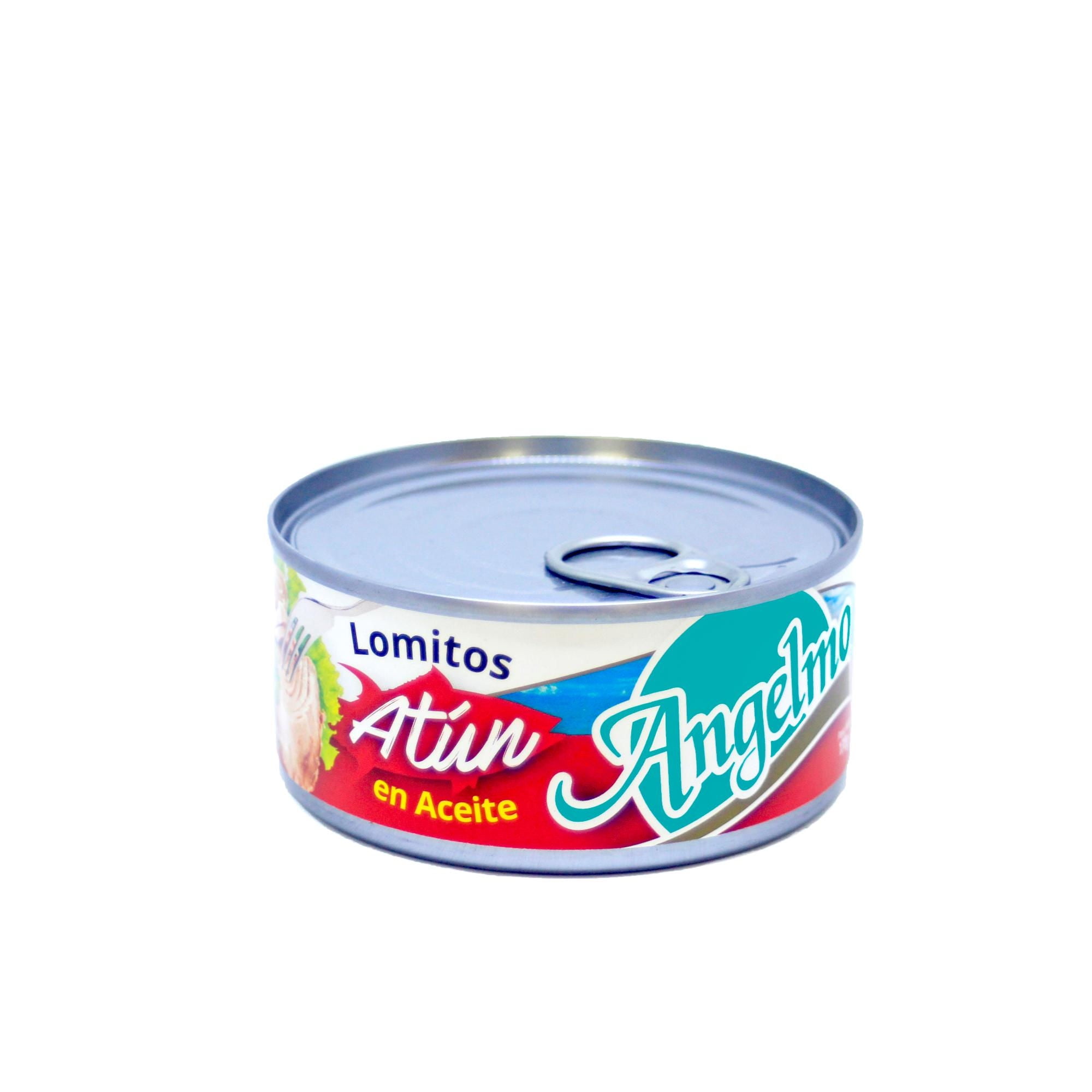Atún Lominto Aceite Lata Drenado 104 g - Neto 160 g Angelmo