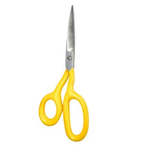 Bothyi - Tijeras Para Alfombras, Afiladas Y Resistentes, Con Agarre Cómodo Para Manualidades, Color Amarillo, 1 Ud.