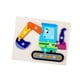 thumbnail image 2 of Juguete Rompecabezas De Madera Juguete Preescolar Bloques Montessori Para Niños Niño Niña Niños Excavadora, 2 of 3