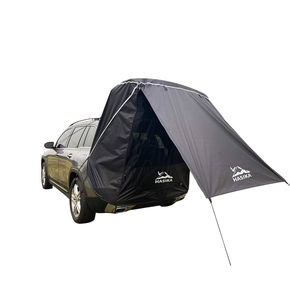 Toldo impermeable negro para puerta trasera de automóvil SUV para camping Hasika