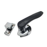 Magideal - Cerradura Para Puerta De Gabinete De , Cerradura Para Manija De Gabinete De Congelación Para Carros De Comida, Puerta Hermética, Máquinas De Hiel Aleación De Zinc Para La Derecha