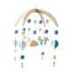 thumbnail image 1 of Cuna De Madera Para Bebé, Juguete Sensorial Móvil, Guardería Móvil Para Ni?os Recién Nacidos, Azul Bebé, 1 of 5