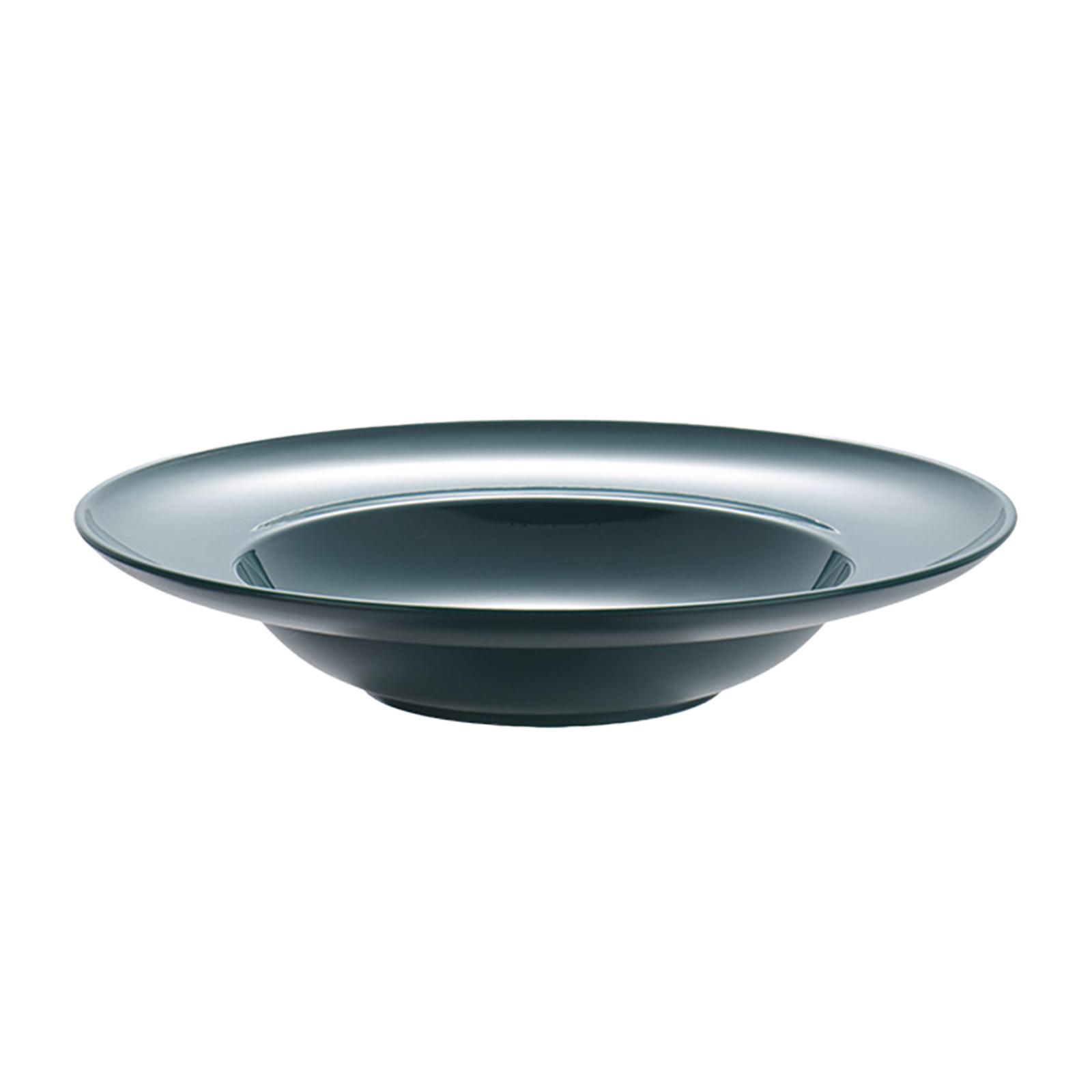Magideal - Plato Para Pasta Con Borde Plato Para Pasta Plato Para Servir Plato Para Sopa Multifunción Para Hotel Plato Para Cena Para Ensaladas Postres Reuniones Verde