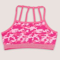 Lady Genny - Top Infantil De Algodón Con Elástico Glitter