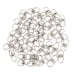 thumbnail image 2 of Conectores De Anillo De Llavero Giratorio De 50 Piezas Dos Enlaces De Llavero Terminados De 19 Mm De Plata, 2 of 3