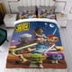 thumbnail image 4 of Aventuras Jedi Jóvenes Conjunto de sábanas temático, trío de piezas, cómodo y amigable con la piel, diseño único, regalo de decoración para el hogar para familiares, amigos y fans, 90 cm * 190 cm, 4 of 6