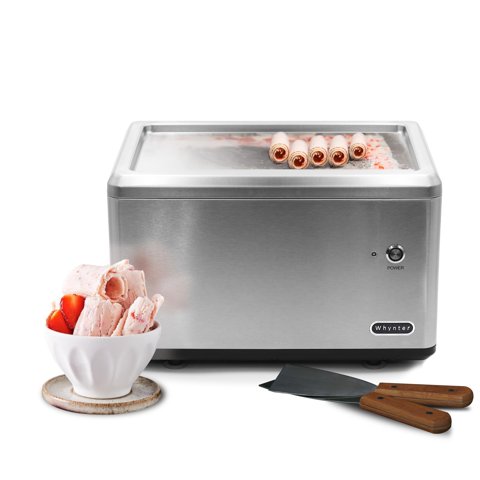 Whynter Icr-300Ss Rodillo Para Hacer Helados Con Compresor Automático Instantáneo Portátil En Acero Inoxidable