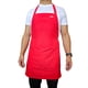 thumbnail image 2 of Pechera de Alta resistencia Texturada - Cocina - Chef - Color Roja, 2 of 6