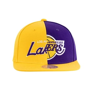 Gorro Snapback Nba Split Crown Lakers Mitchell And Ness
