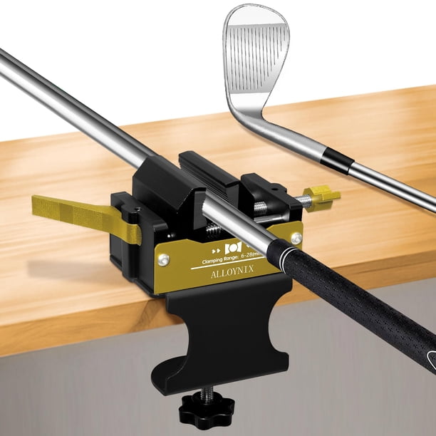 Kit de Reemplazo de Empuñadura para Palos de Golf ALLOYNIX 6-28 mm con Pinza de Sujeción