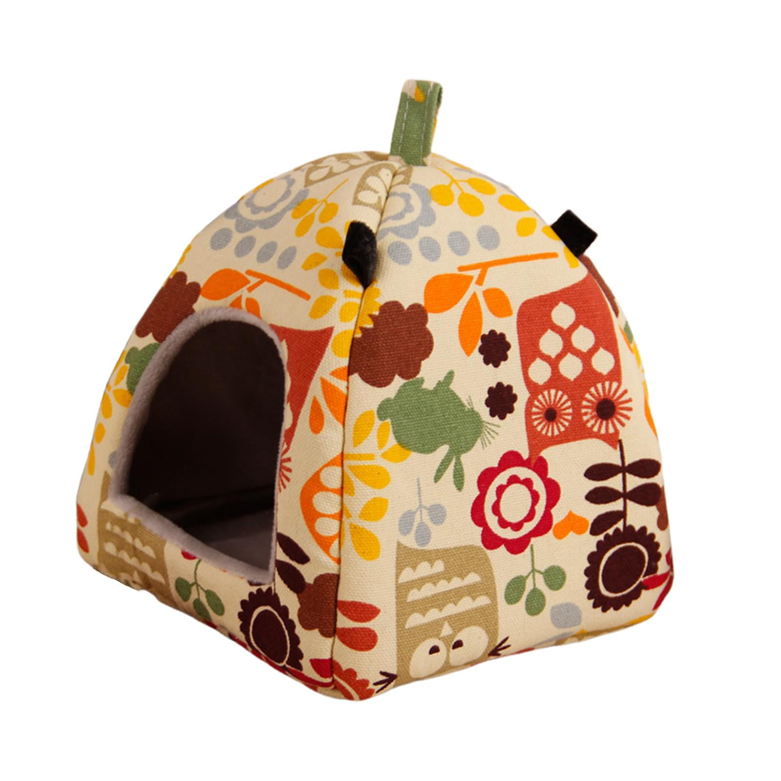 Hamaca Colgante Para Loros, Cama, Cabaña, Hamaca Para Pájaros, Para Cacatúas, Hámster, Cacatúas StyleD L 17x17x18cm