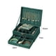 thumbnail image 2 of Joyero Organizador De Joyas 2 Nivels Con Cajon Verde, 2 of 4