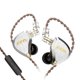thumbnail image 1 of Auriculares intrauditivos CCA C12 5BA+1DD con micrófono y cable desmontable - Amber Gold, 1 of 8
