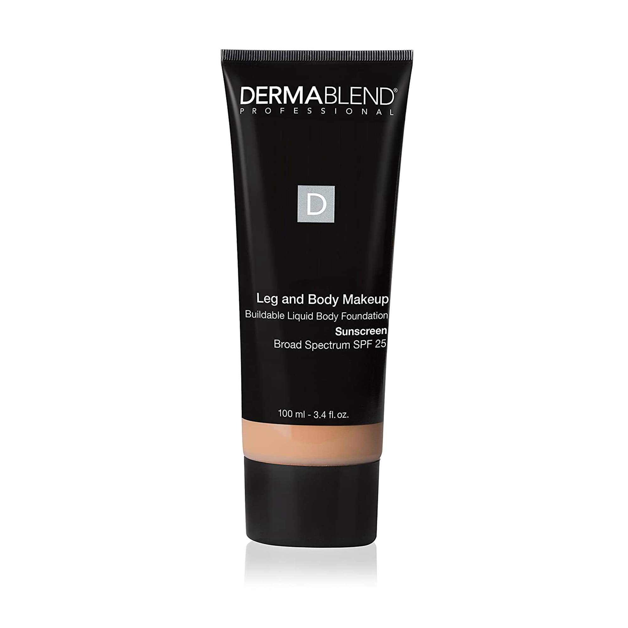 Maquillaje Para Piernas Y Cuerpo Foundation Dermablend, 25 W, Color Arena Clara