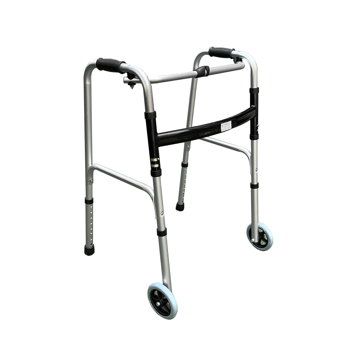 Genérico - Andador Burrito Con 2 Ruedas Ortopédico Plegable Con Altura Regulable