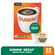 thumbnail image 2 of Cápsulas de Café Dunkin' Donuts Descafeinado 22/Paquete para Keurig, 2 of 9