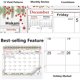 thumbnail image 2 of Calendario de Escritorio Mokani 2026-2027 de 15 Meses, 8 x 6 Pulgadas, 2 of 3