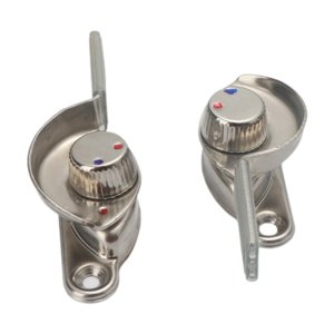 Magideal - 2X Puerta Y Ventana Cerraduras Media Media Mecanismo De Bloqueo Estable Portable Patches De Metal Práctico Cerraduras De Guarnición Para El Dormitorio