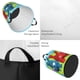 thumbnail image 4 of Popiz Baby TV Cesta de lavandería de gran capacidad redonda con asa, bolsa para ropa sucia plegable, almacenamiento para dormitorio, baño y lavadero 44x35 cm, 4 of 6