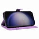 thumbnail image 5 of Funda tipo cartera con tapa para Samsung Galaxy S25 Plus con tarjetero, soporte y cubierta magnética Morado, 5 of 6