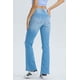 thumbnail image 4 of Jeans Mujer Flare Bolsillo Azul Claro, 4 of 4
