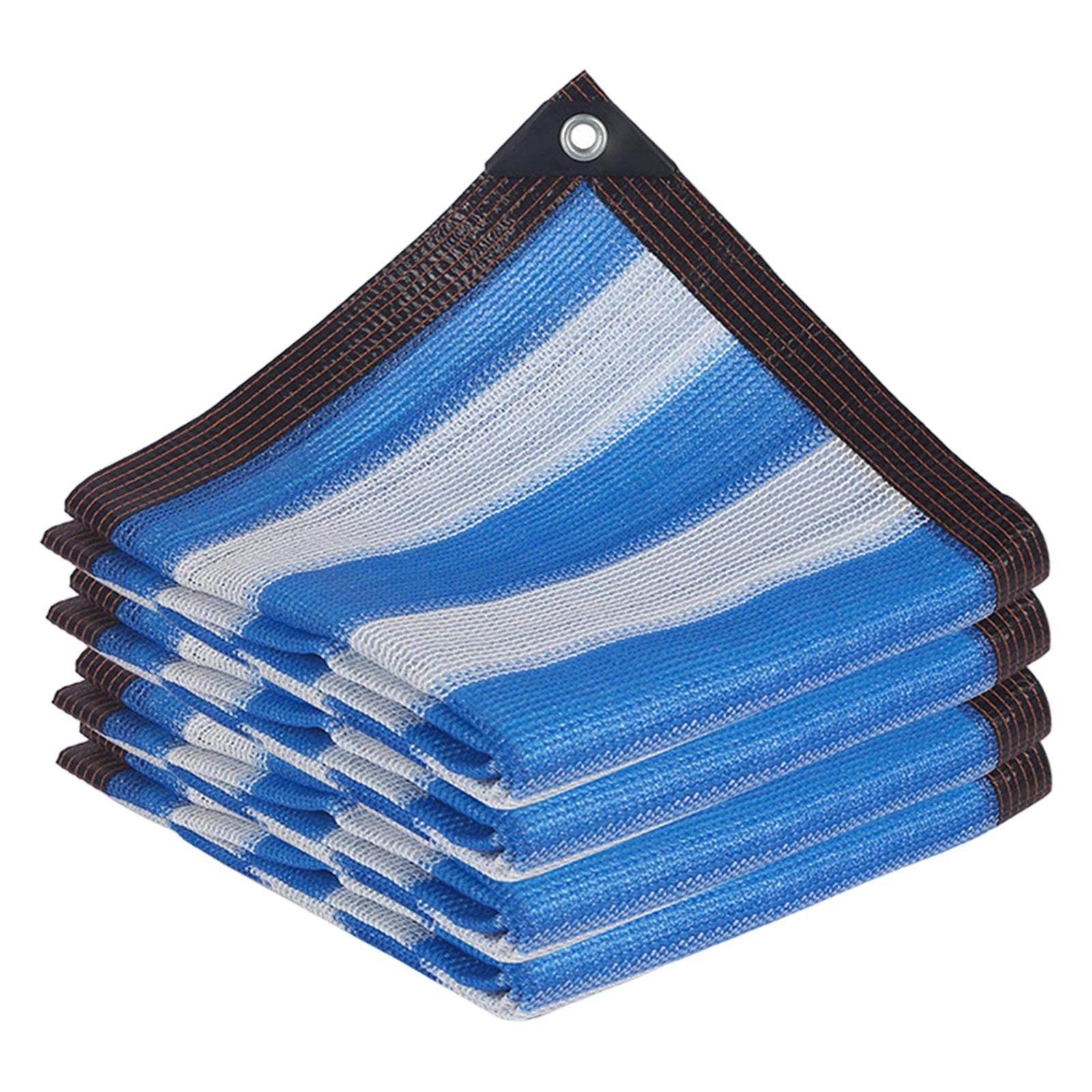 Ioensy - Lona De Malla Espesante De Red Bloqueadora Solar Con Ojales Para Piscinas De Patios De Automóviles 2mx2m