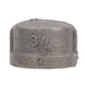 thumbnail image 2 of Cap BK Products, hierro maleable negro, 3/4 pulgadas MPT (paquete de 5), 2 of 2