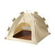 thumbnail image 3 of Tienda De Campaña Para Gatos Y Perros, Casa Semicerrada Para Gatos De Interior, Gatitos, Animales Pequeños, Color Beige, 3 of 3