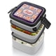 thumbnail image 4 of Fargo Fiambrera de Doble Capa, Contenedor de Almuerzo Portátil Apilable, Almacenamiento de Alimentos Hermético a Prueba de Fugas, 1000ml, 4 of 6