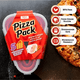 thumbnail image 2 of Contenedor de pizza reutilizable apto microondas, 2 of 3