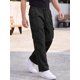 thumbnail image 4 of INSPIRE CHIC Pantalones Cargo de Trabajo al Aire Libre para Hombre con Múltiples Bolsillos y Pierna Recta L Negro, 4 of 5