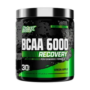 Bcaa 6000 Nutrex Aminoacidos 237Gr En Polvo Manzana Verde