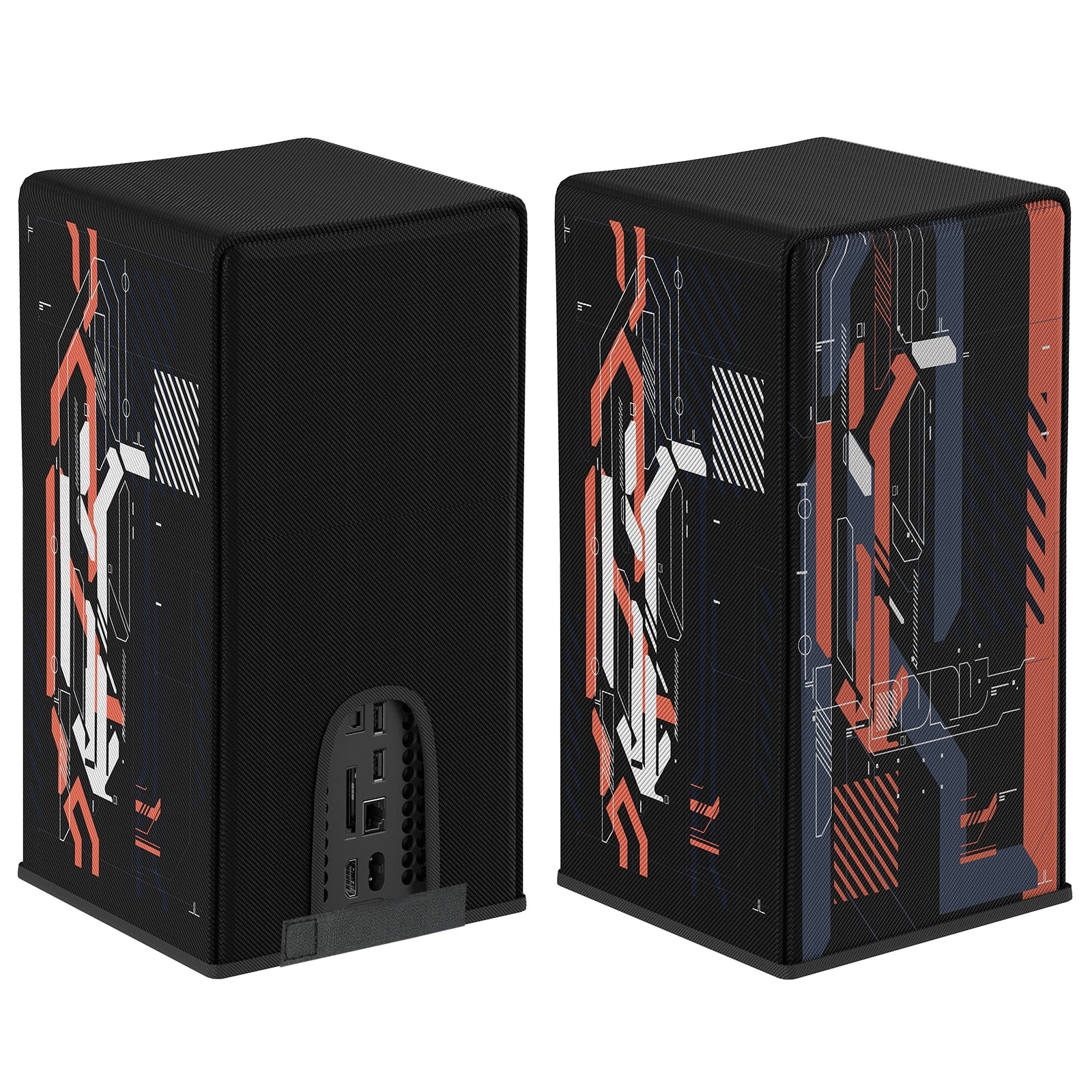 Aaronmei - Funda Antipolvo De Nailon Para Consola Xbox Series X. Ajuste Perfecto Con Acceso Al Puerto De Alimentación. Protege Contra El Polvo, La Suciedad Y El Pelo De Mascotas