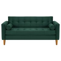 Bodevir - Sofa Retro 3C Felpa 04 Verde Botella