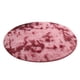 thumbnail image 1 of Alfombrilla Redonda Peluda Para Dormitorio, Al Lado De La Alfombra, 100 Cm, Color Rojo Vino, 1 of 5