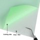 thumbnail image 4 of Vinilo de transferencia térmica HTV SHOMKIEE 30 cm × 274 cm Brillante Verde, 4 of 8