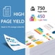 thumbnail image 2 of Cartucho de tinta MXVol 63XL de repuesto para HP 63 XL HP63, 2 of 6