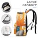 thumbnail image 4 of Horton Escucha a Quién-theme Backpack, Campus style schoolbag Bookbag with Adjustable Shoulder Straps And Large Zip Compartment, Unisex Travel Bags.42x30x15cm, 4 of 6